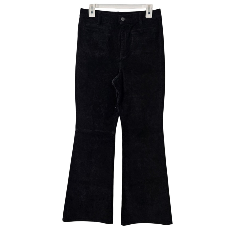 J.Crew Vintage Flare Pant In Corduroy Black Women's Size 28 - Picture 1 of 8